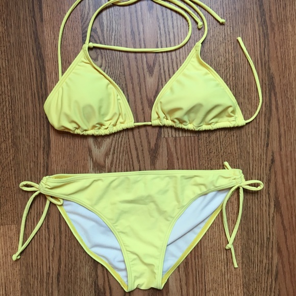 Other - Swim suit in bright yellow Other - Swim suit in bright yellow